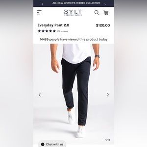 BYLT Everyday Pant 2.0